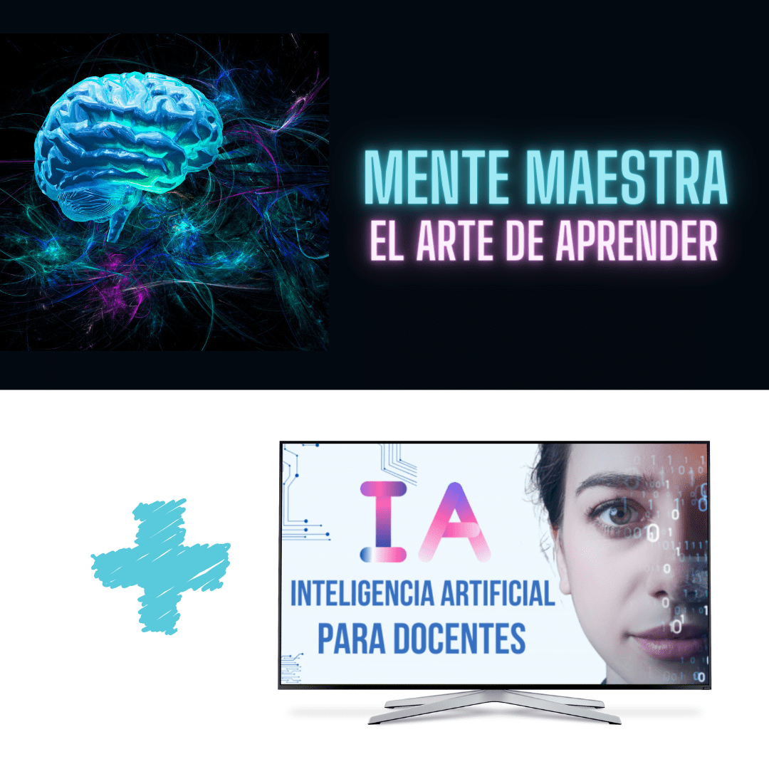 Pack Inteligencia Artificial para docentes + Mente Maestra